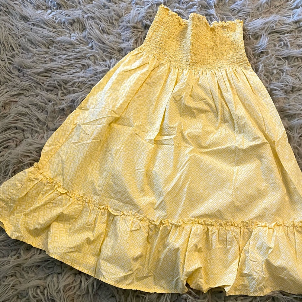 Vineyard Vines yellow sundress size Medium